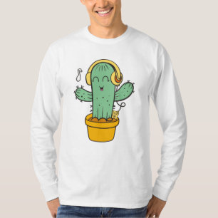 Camiseta cacto fofo