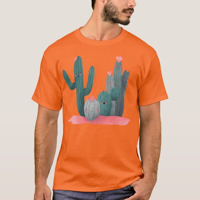 Camiseta cacto fofo (Frente)