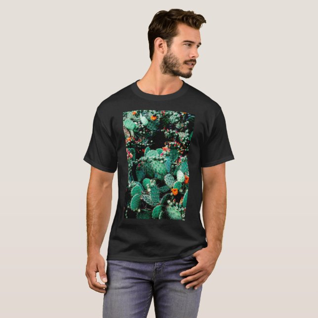 Camiseta Cacto Masculina (Frente Completa)