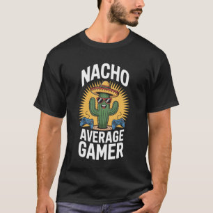 Camiseta Cacto Mexicano com Controle Nacho Gamer
