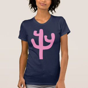 Camiseta Cacto - Rosa