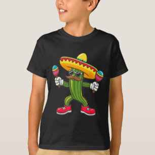 Camiseta Cacto Sombrero Cinco De Mayo Cacto Mexicano Festa