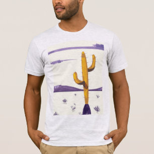 Camiseta Cacto Vintage no deserto