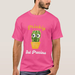 Camiseta Cactos Engraçados E Engraçados Com Precioso Cactos