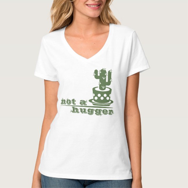 Camiseta Cactos não é um cacto engraçado (Frente)