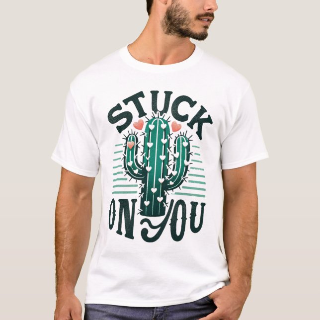 Camiseta Cactus apaixonado (Frente)