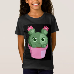 Camiseta Cactus Bonito Com T-Shirt