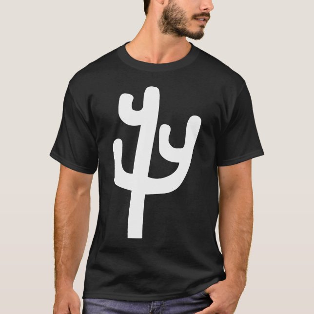 Camiseta Cactus - Branco (Frente)