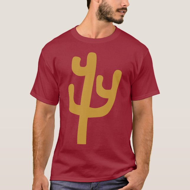 Camiseta Cactus - Brown (Frente)