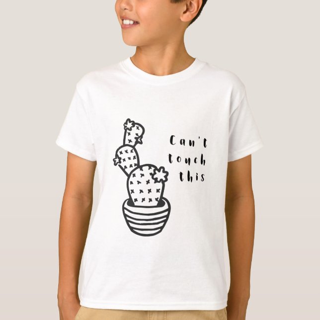 Camiseta Cactus Cant Touch (Frente)