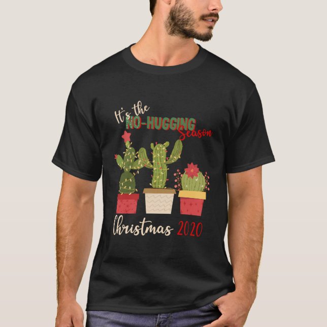 Camiseta Cactus Christmas 2020 Design Social (Frente)