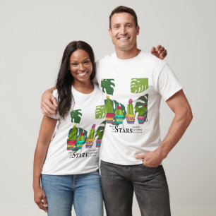 Camiseta Cactus com citação