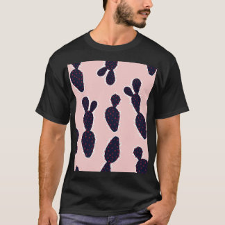 Camiseta Cactus Cuteness: Padrões Doces De Pastel