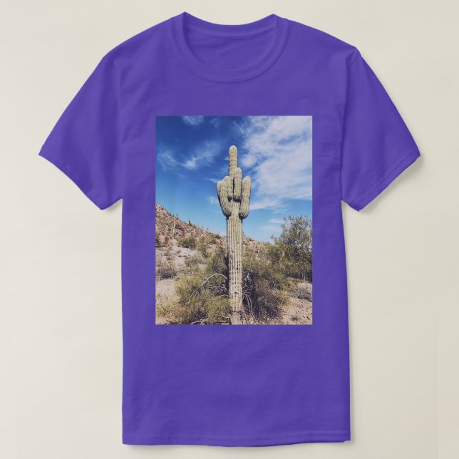 Camiseta Cactus de Dedo Médio  (Frente do Design)