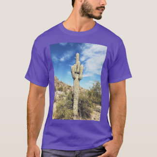Camiseta Cactus de Dedo Médio