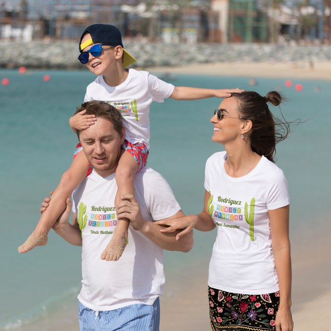 Camiseta Cactus e Papel Picado Garland Texas (Criador carregado)