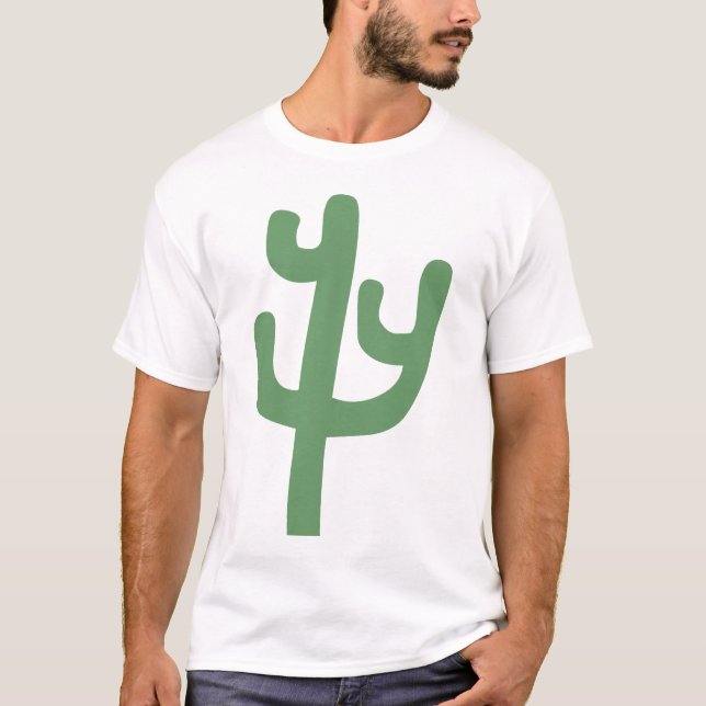 Camiseta Cactus - Exército Verde (Frente)
