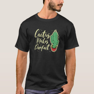 Camiseta Cactus Faz Planta Fofa Perfeita Jardinagem 5