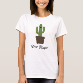 Camiseta Cactus Free Hugs | T-Shirt