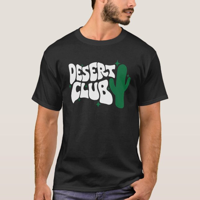 Camiseta Cactus Funy Club do Deserto (Frente)