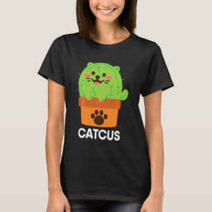 Camiseta Cactus Gato Fofo Divertido Mãe de Gato Halloween C