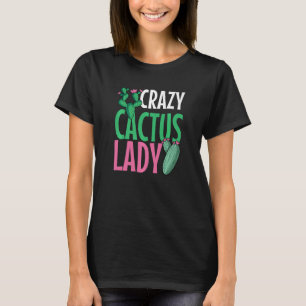 Camiseta Cactus Lady Desert Plant Succulents