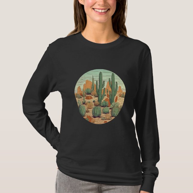 Camiseta Cactus plants cacti cactus plants garden hobby gar (Frente)