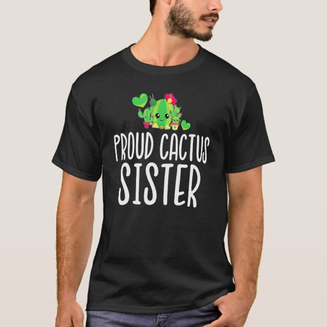 Camiseta Cactus Sister (Frente)