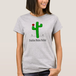 Camiseta Cactus Torna-se Perfeito -