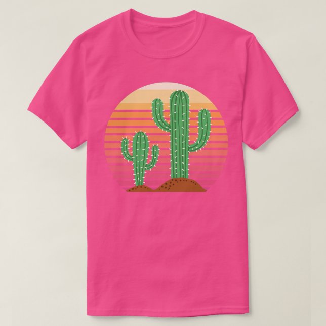 Camiseta Cactus Vintage 1 (Frente do Design)