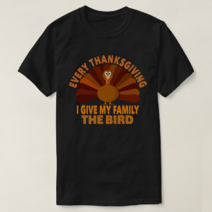 Camiseta Cada Ação De Graças Eu Dou À Minha Família O