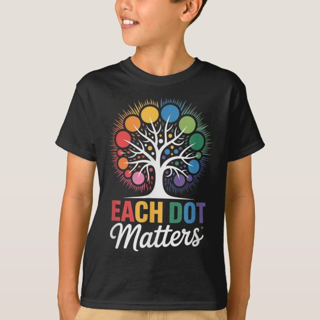 Camiseta Cada Árvore de Bolinhas Dot S _3 (Frente)