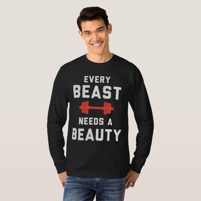 Camiseta Cada Besta precisa de uma Beleza (Frente Completa)