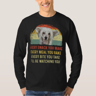 Camiseta Cada Cachorro Que Você Faz Cachorro Chinês Pinto M