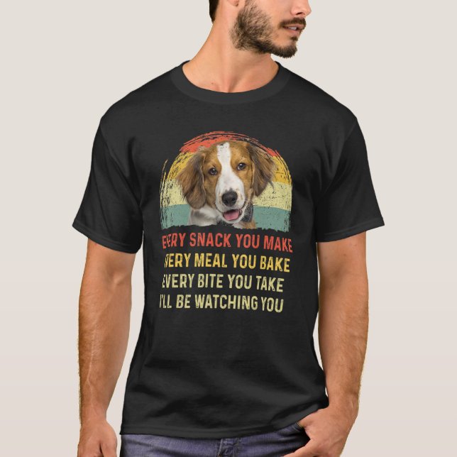 Camiseta Cada Cachorro Que Você Faz Cachorro Kooikerhondje  (Frente)