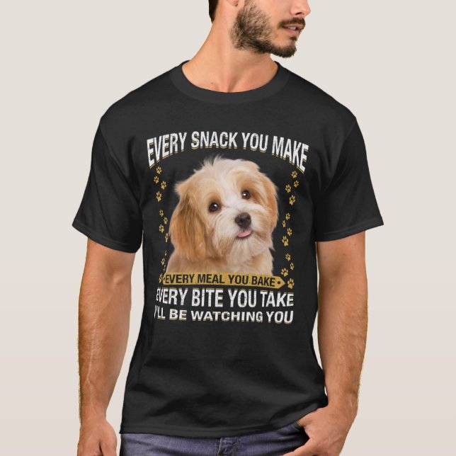 Camiseta Cada Cachorro Que Você Faz Engraçado Cachorro Hava (Frente)
