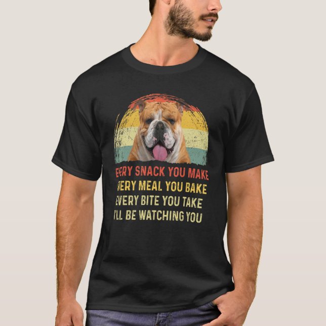 Camiseta Cada Cachorro Você Faz Cachorro Inglês Mãe Cachorr (Frente)