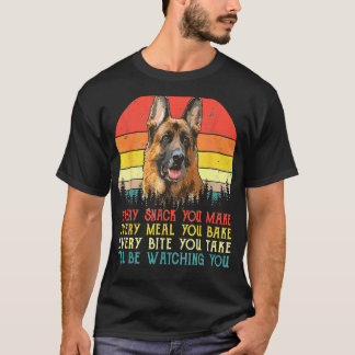 Camiseta Cada Cachorro Você Faz German shepherd Cachorro Mã