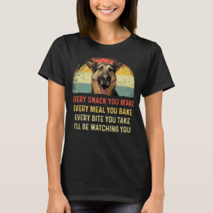 Camiseta Cada Cachorro Você Faz German shepherd Cachorro Mã