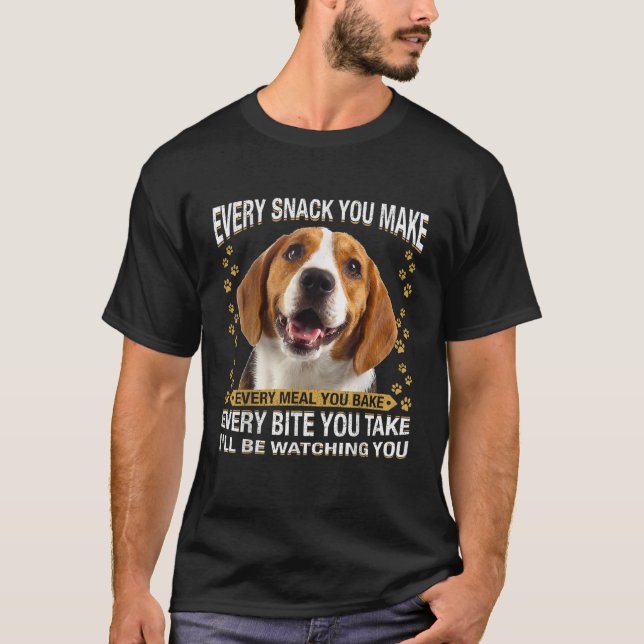Camiseta Cada Cachorro Você Faz Um Cachorro Engraçado Cacho (Frente)