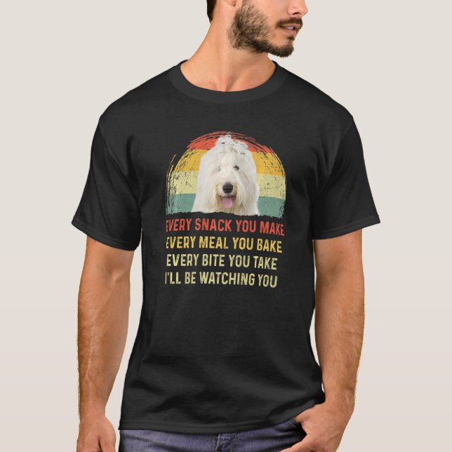 Camiseta Cada Cachorro Você Faz Um Velho Cachorro Inglês Mã (Frente)