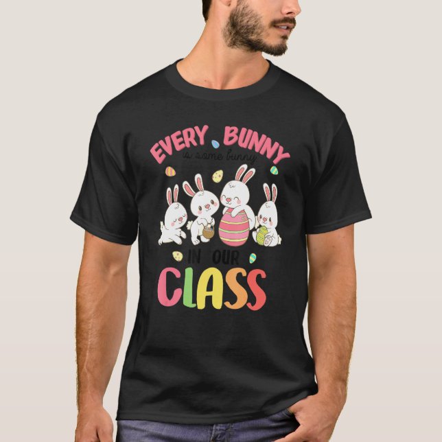 Camiseta Cada Coelhinho É Um Coelhinho Na Nossa Classe Prof (Frente)