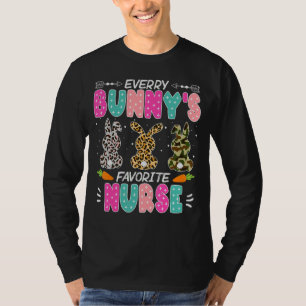Camiseta Cada coelhinho é uma enfermeira favorita, cochonil