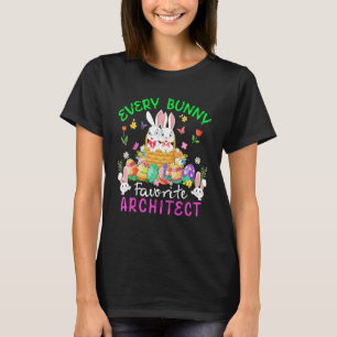 Camiseta Cada Coelhinho Favorito Arquiteto Dois Coelhinhos