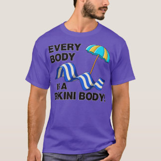 Camiseta Cada Corpo É Um Autoamor De Corpo Bikini1