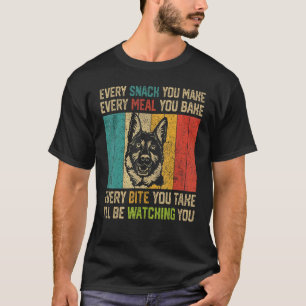 Camiseta Cada Lanche Que Você Faz Pastor Alemão