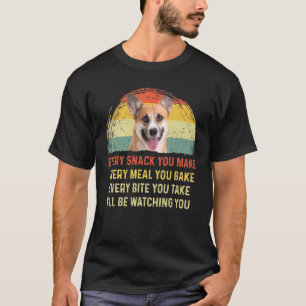 Camiseta Cada Lanche Que Você Faz Pembroke Welsh Corgi Mãe