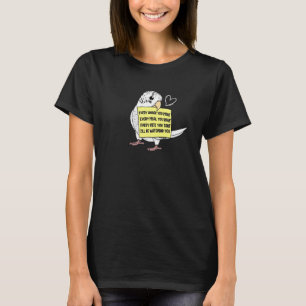 Camiseta Cada lanche, refeição ou mordida I White Budget Bu