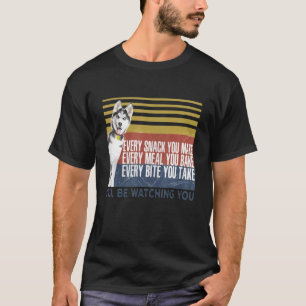 Camiseta Cada lanche Você Faz Rouco Cachorro Mãe Pai Cachor