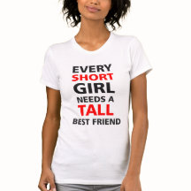 Cada menina curta precisa um melhor amigo alto